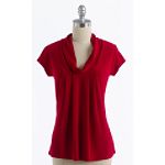 Harve Benard Cowlneck Knit Top