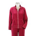 Blassport Velour Mockneck Jacket
