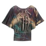 B.L.E.U. Banded Bottom Bubble Tee