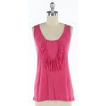 Apostrophe Ruffle Yoke Tank
