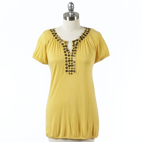Uniform JPR Embellished Neckline Knit
