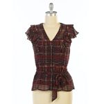 B. Design Tie Waist Woven