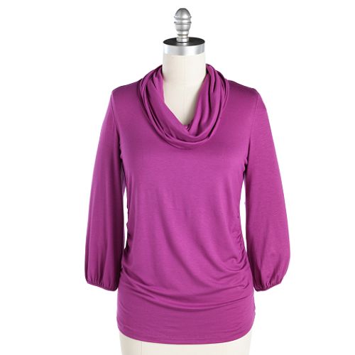 Uniform JPR Cowl Neck Knit Top