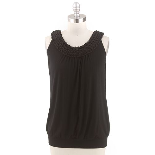 Uniform JPR Circle Neck Braided Tank