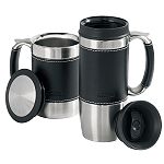 Click here to buy Trudeau Boardroom Travel Mug & Desk Set.