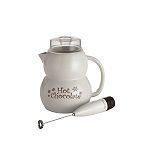 Bonjour 32 oz. Snowman Hot Cocoa Maker