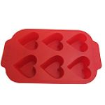 Flex Heart Muffin Pan