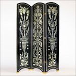 Wayborn Arched Grecian Room Divider in Silver
