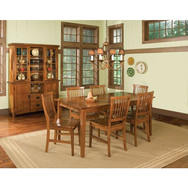 Home Styles Arts & Crafts Dining Table Cottage Oak Finish