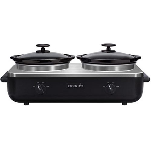 Rival Crock-Pot Duo Cook & Serve Slow Cooker - SCRBC505-BS