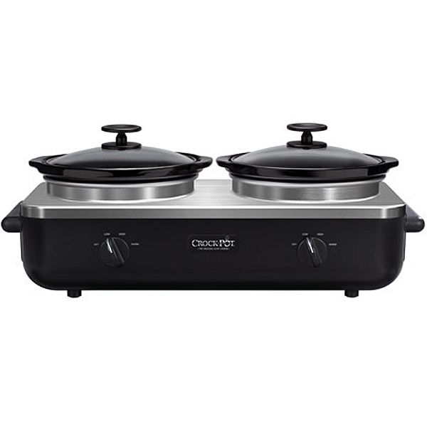 Rival Crock-Pot Duo 5 qt. Cook & Serve Slow Cooker - SCRBC505-BS