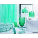 Neu Home Green Leaf Motif Resin Bath Set of 10