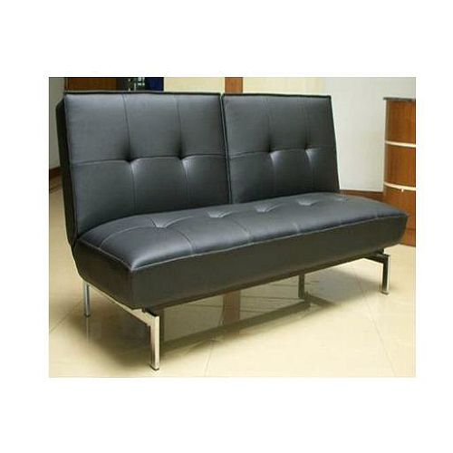 Ameriwood Belle Convertible Futon Black
