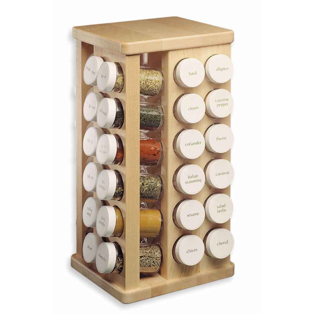 JK Adams 48 Bottle Spice Carousel