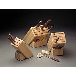 JK Adams Kangaroo Slanted Knife Block, large