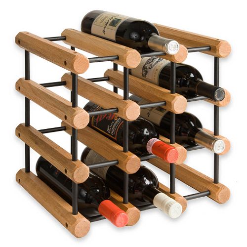 JK Adams 40 Bottle Wine Rack  penguin - MWR-40-PG Best Price
