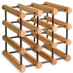 JK Adams 12 Bottle Wine Rack, penguin by J.K. Adams Co.