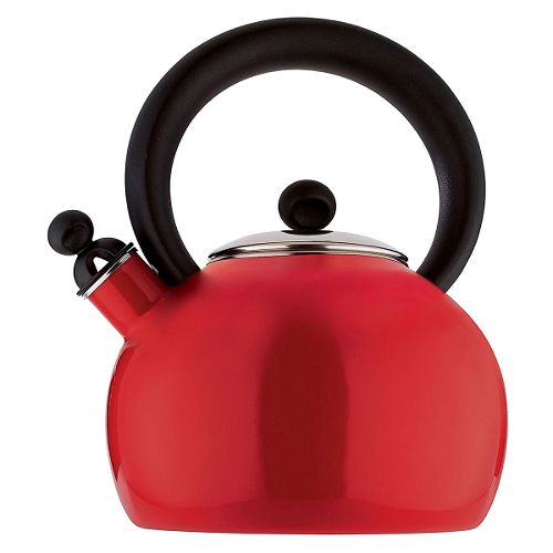 Copco 2 qt. Tea Kettle  Red - 2503-1334 Best Price