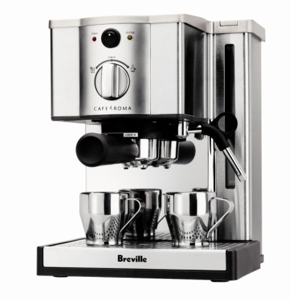 Breville Cafe Roma Stainless Espresso Maker