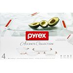 Pyrex Accents Bakeware Set, 4pc.
