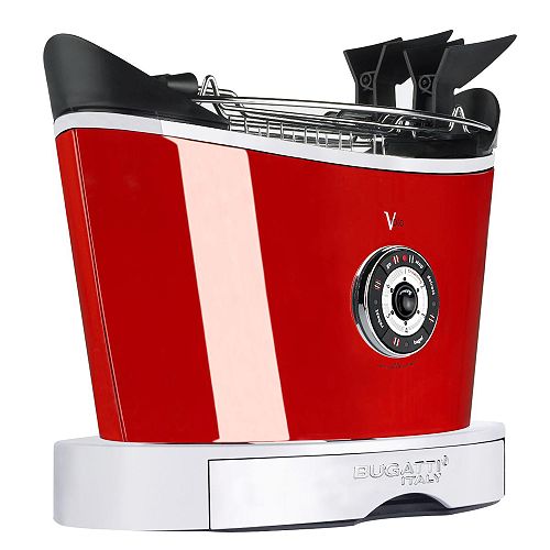 Buggati 2 Slice Automatic Toaster  Red - 13-VOLO-C3110 Best Price