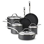 Kenmore 10 pc. Hard Anodized Interior Cookware Set
