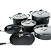 10 pc. Hard Anodized Nonstick Interior/Exterior Cookware Set