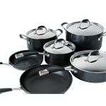 Kenmore 10 pc. Hard Anodized Nonstick Interior/Exterior Cookware Set