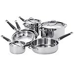Kenmore 10 pc. Stainless Steel Cookware Set