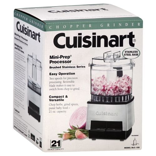 Cuisinart Brushed Stainless Series Processor  Mini-Prep  1 processor - DLC-1SS Best Price