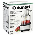 Cuisinart Brushed Stainless Series Food Processor  14-Cup  Custom 14  1 food processor Best Price