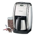 Cuisinart 10 cup Automatic Coffee Maker  Grind and Brew Thermal  Stainless Steel and Black Best Price