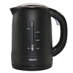 Krups 54 oz. Electric Kettle, Black and Stainless Steel