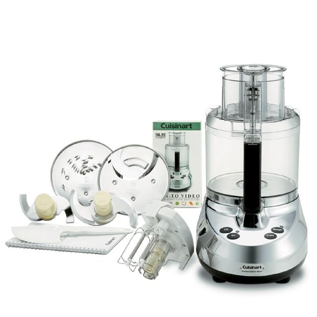 Cuisinart 14 cup Food Processor, Limited Edition Metal