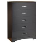 South Shore 5-Drawer Chest, Contemporary, Chocolate
