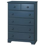 South Shore 5-Drawer Chest - Blueberry Wash
