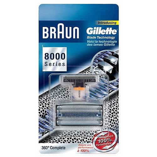 Braun Replacement Foil & Cutter Block, 8000CP
