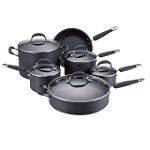 Click here to buy KitchenAid 11 Pc. Cookware Set by Meyer Corporation.