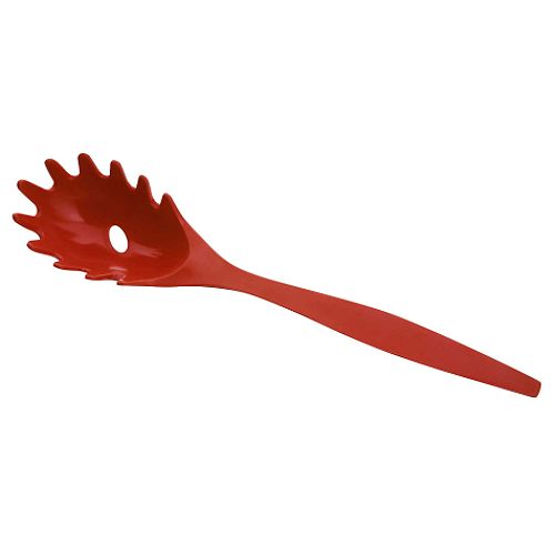 Zak Designs 12.5 in. Red Melamine Pasta Server - 0078-B050 Best Price