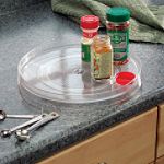 Inter Design Linus Turntable, Clear
