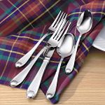 Oneida 65 pc. Satin Garnet Flatware Set
