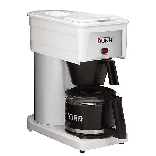 Bunn BX-W Classic 10-Cup Home Coffee Brewer  White Best Price
