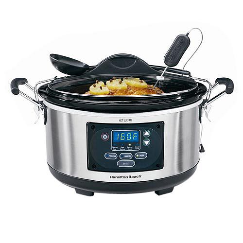 Hamilton Beach Set n Forget 6 Qt. Programmable Slow Cooker