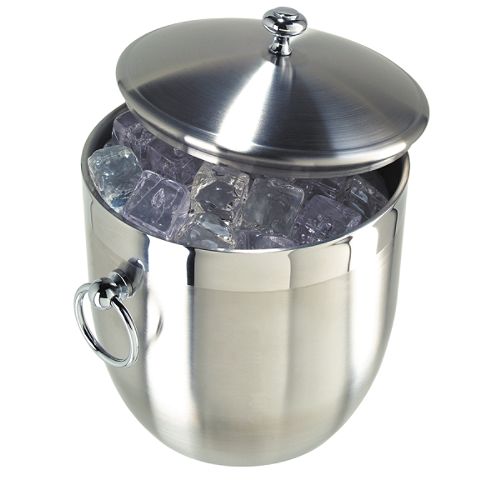 3 qt. Stainless Steel Ice Bucket - 7044 Best Price