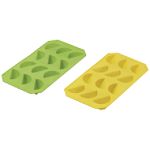 Progressive Set of 2 Ice Trays, Lemon/Lime
