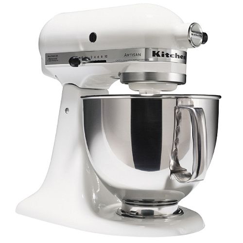 KitchenAid 5 qt. Artisan Stand Mixer with Pouring Shield  White - KSM150PSWH Best Price