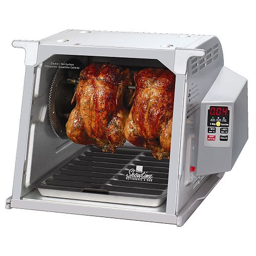As Seen On TV Showtime Digital Rotisserie & BBQ Platinum Edition 