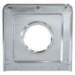 Range Kleen Large Chrome Square Gas Range Drip Pan