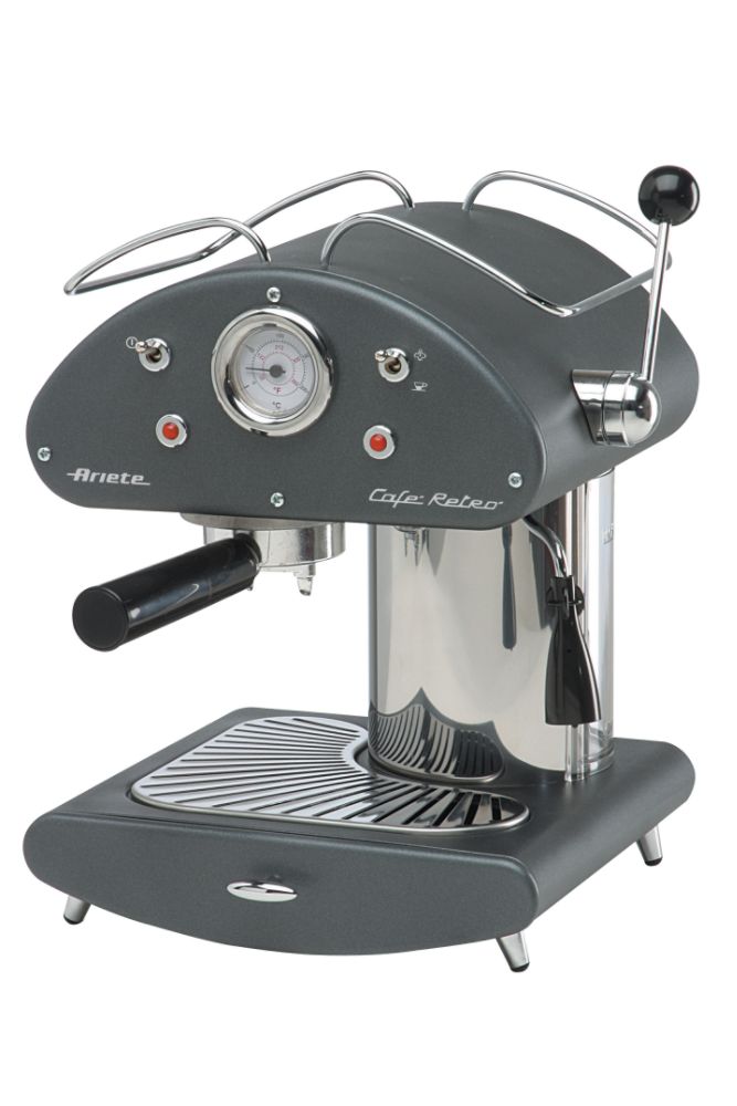 Espressione Espresso Maker, Cafe Retro, Black