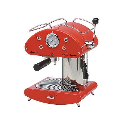 Espressione Espresso Maker, Cafe Retro, Red - 1385R 